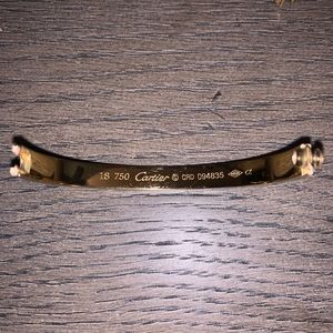 Cartier love bracelet gold